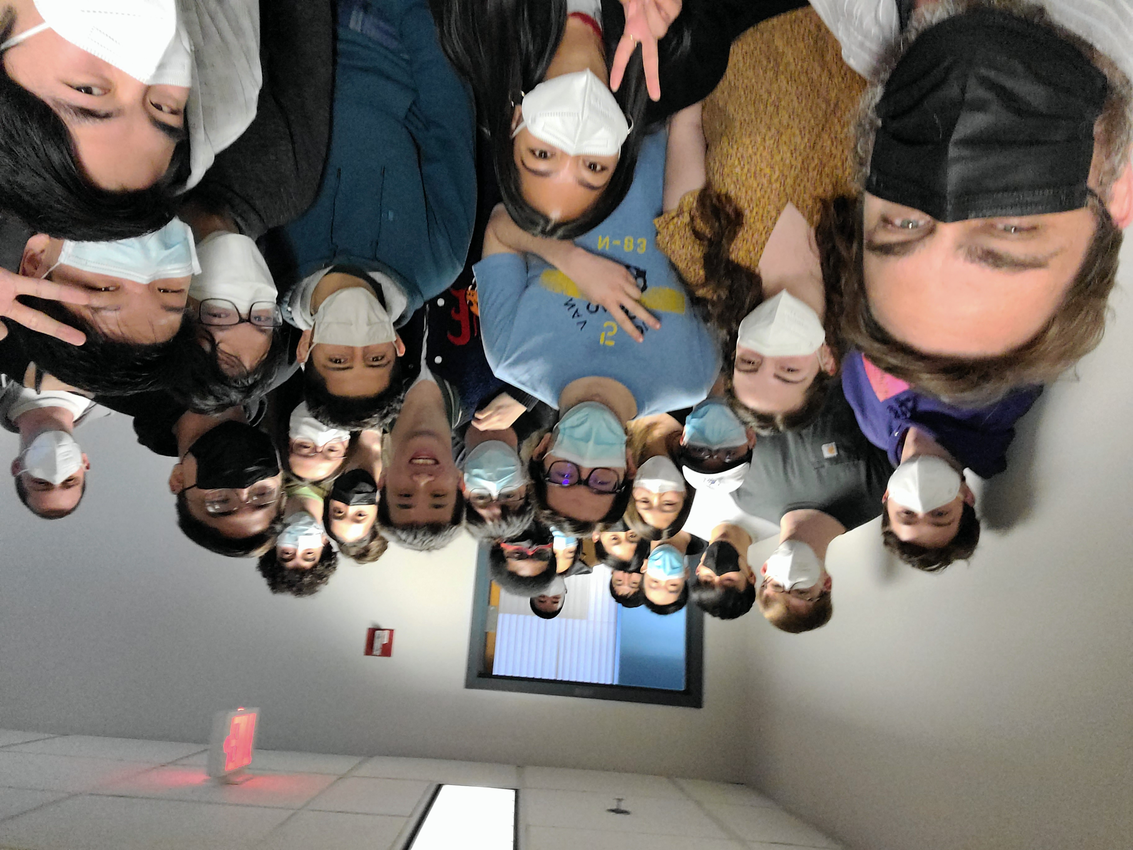 DS-519 students and course staff together at the end of the Spring 2022 practicum